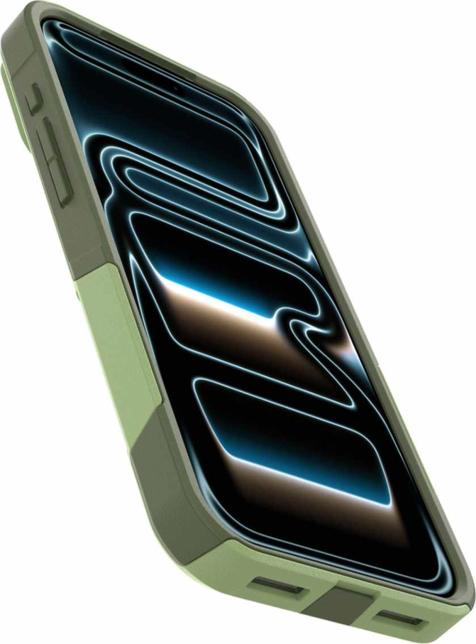 OtterBox - Coque Commuter MagSafe « Keyframe Green » pour iPhone 18 Pro Max/17 Pro Max