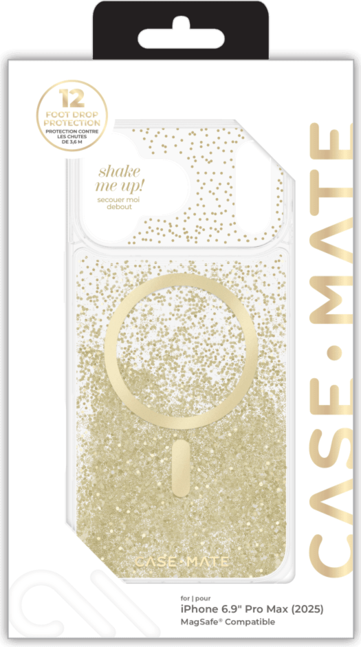 Case-Mate - Waterfall MagSafe Case for Apple iPhone 17 Pro Max - Gold