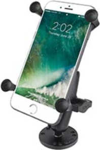 The RAM X-Grip with Drill-Down Base is a rugged vehicle mount that offers a ‘no-bulk’ design with great holding power. Ideal for motorcycle, or in-vehicle solutions.