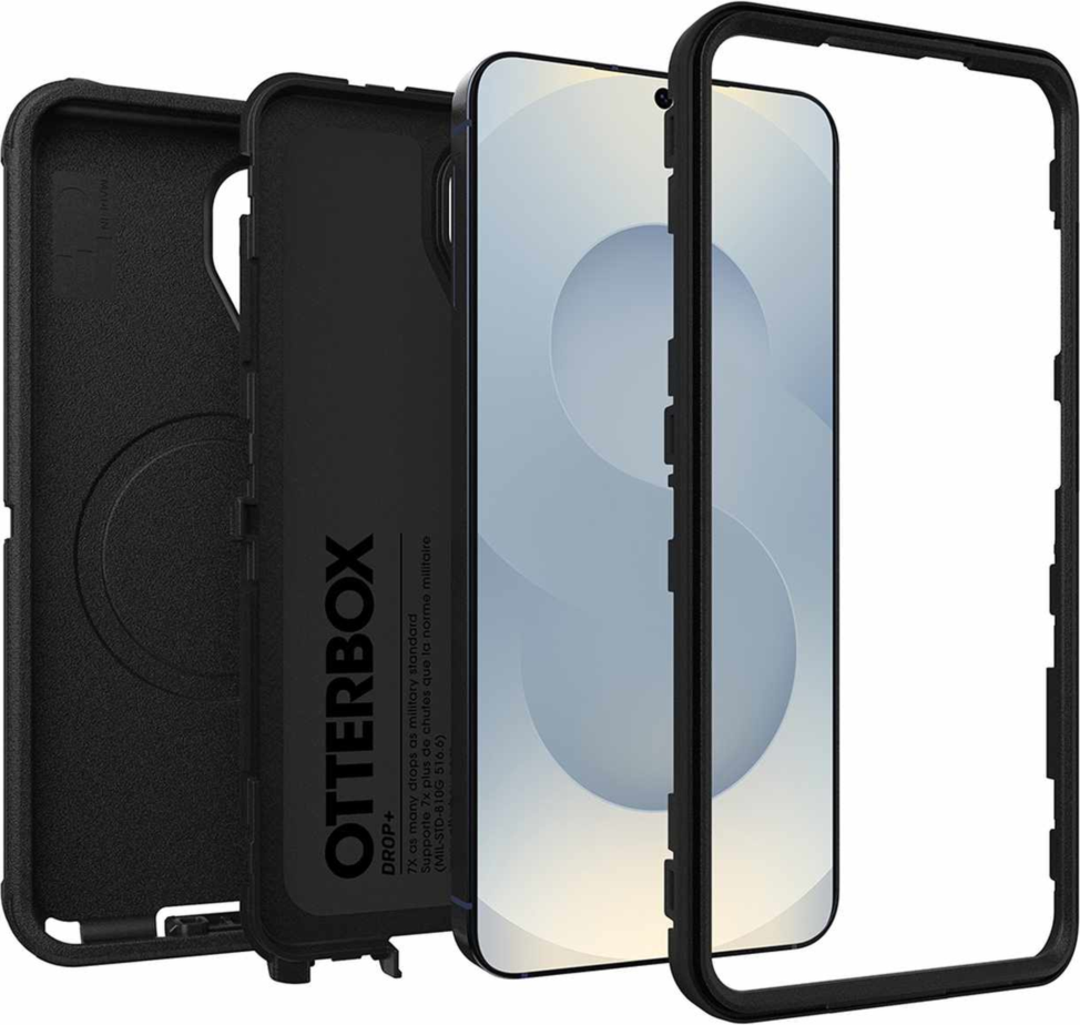 OtterBox 76000105 Étui Defender Pro avec Magnets et Holster Noir pour Samsung Galaxy S26 en Emballage en Vrac