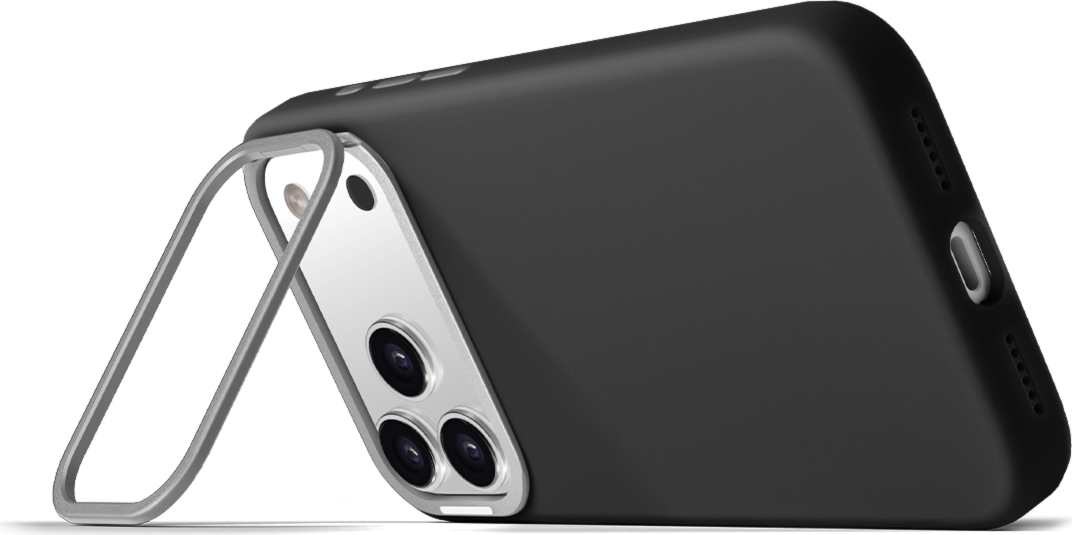 LOGiiX Vibrance Silicone Case for iPhone 17 Pro Max - Black