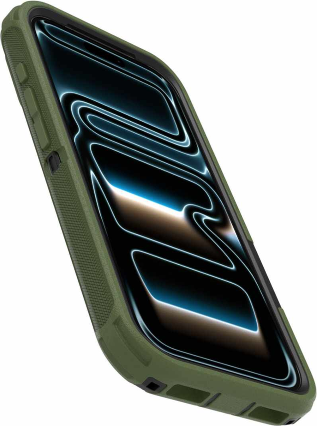 OtterBox - Defender Pro MagSafe Case w/Extra Slipcover Black/Ponderosa Peak for iPhone 18 Pro/17 Pro in Bulk Packaging