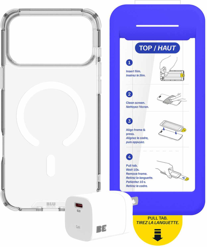 Blu Element - Total Protection for MagSafe Bundle for iPhone 17 Pro
