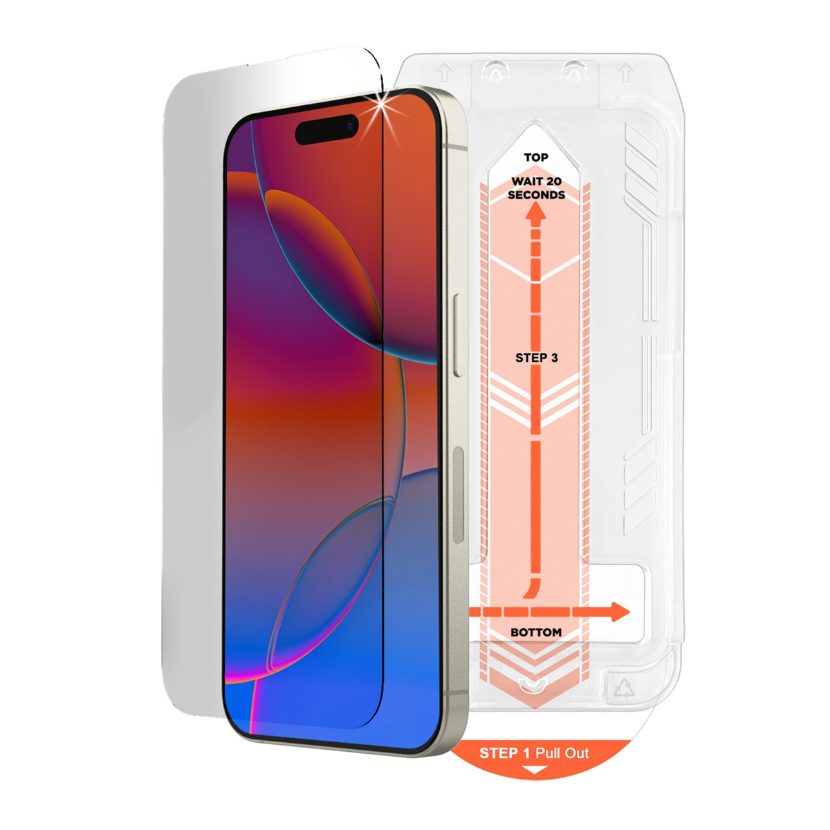 The HyperGear HD Tempered Glass Screen Protector is a tough, ultra-thin screen protector that safeguards devices against drops, scratches, and bumps.