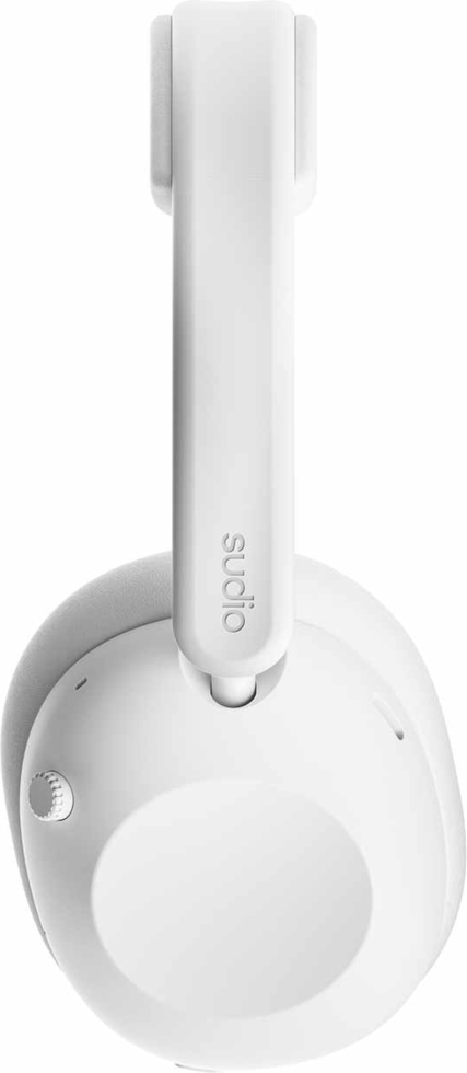 Sudio K3WHT Casque Supra-Auriculaire K3 à Réduction de Bruit Active (ANC) Blanc