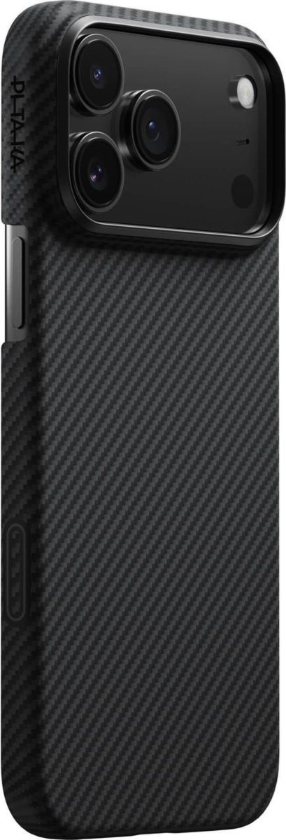 Woven from aerospace-grade aramid fiber
Slim and lightweight to preserve the sleekness of your phone
MagSafe compatible and wireless charging-friendly
Unique textured finish adds visual appeal and skin-friendly grip
Exceptional protection against scratches and discoloration