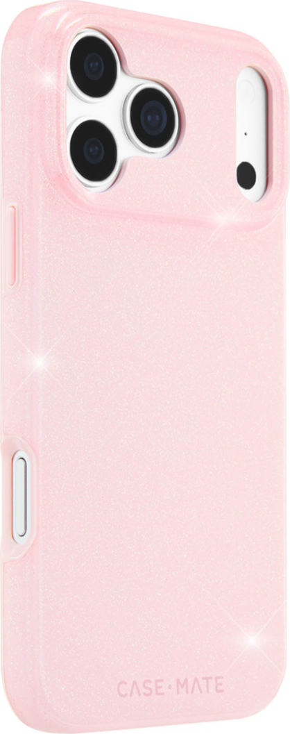 Case-Mate - Étui MagSafe opaque Twinkle pour Apple iPhone 18 Pro Max/17 Pro Max - Rose ballerine