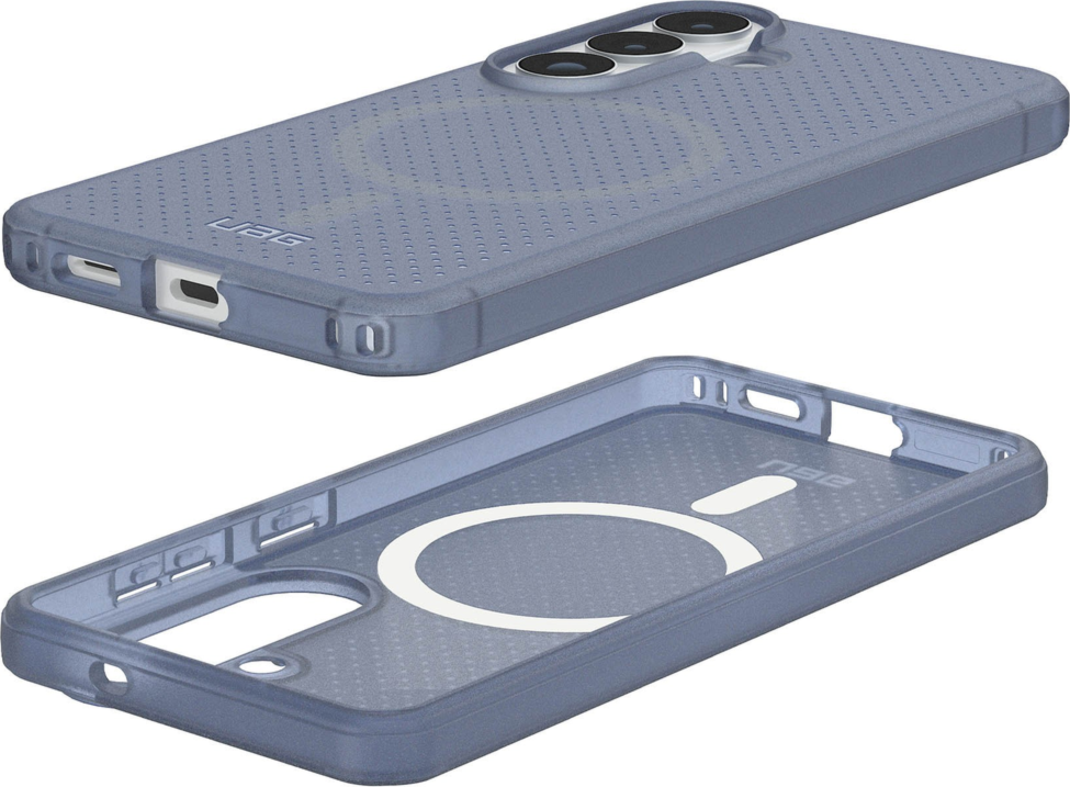 The UAG Dot case keeps devices protected without sacrificing style, featuring soft-touch silicone, a micro-perforated design, and a built-in magnet for magnetic accessories.