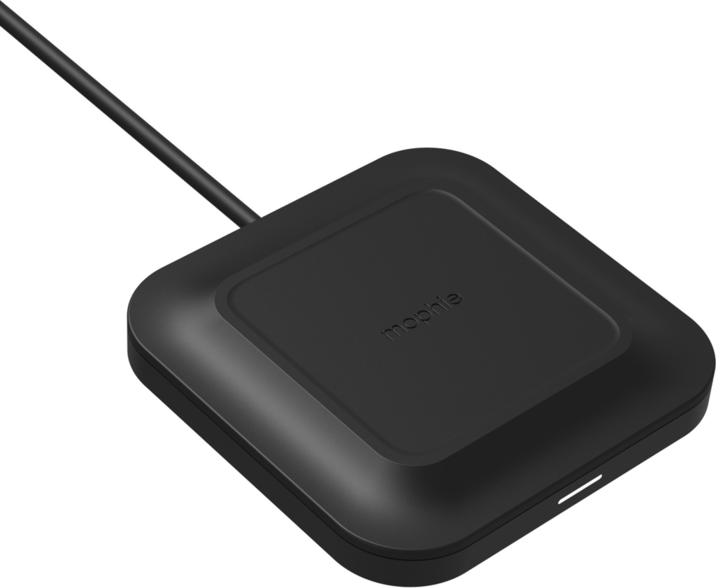 <p>The mophie Wireless 15W Charge Pad will provide up to 15W of fast-charging power to most Qi-enabled smartphones.</p>