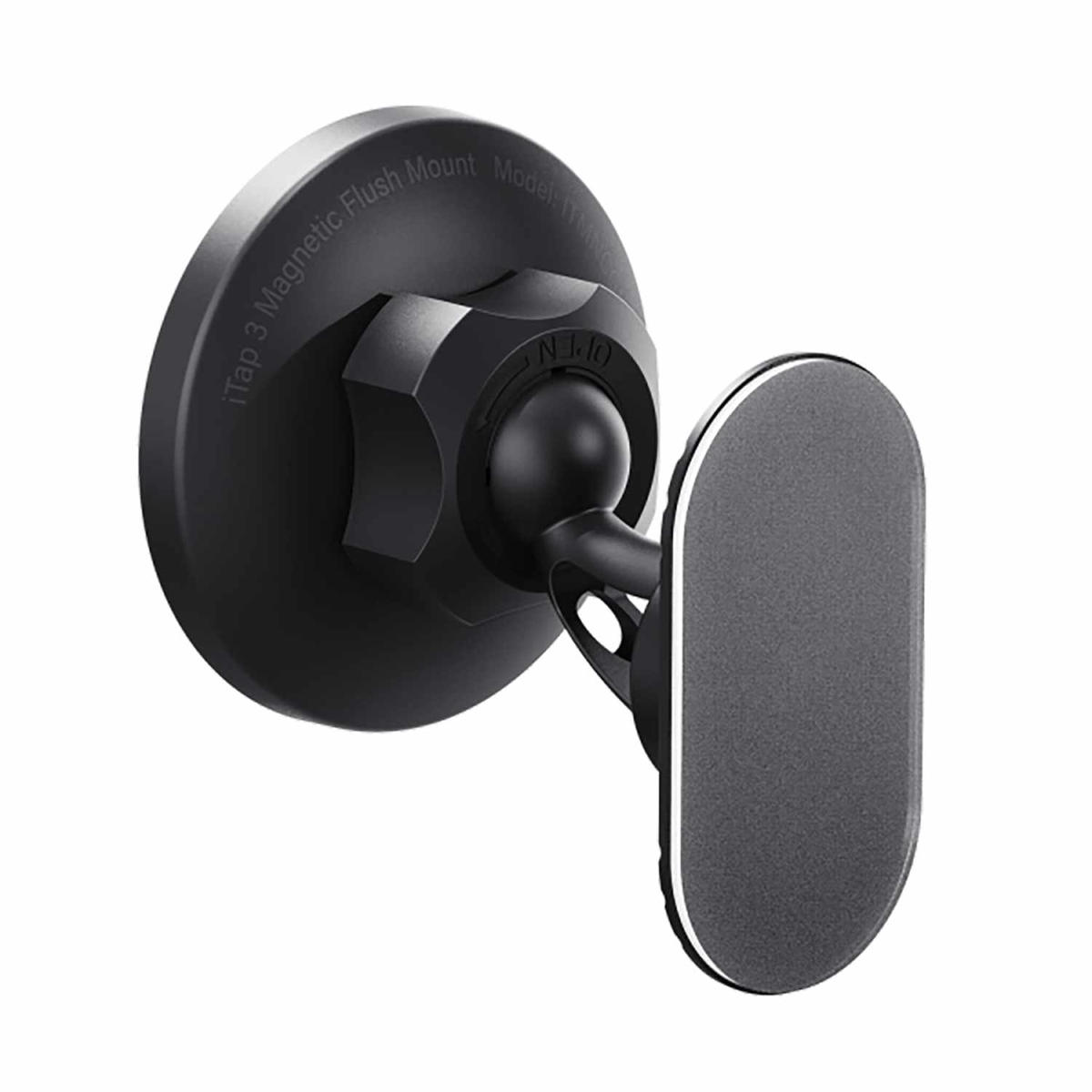 iOttie ITMNCG109 Support iTap 3 Flush Mount compatible MagSafe avec Anneau Adaptateur Noir