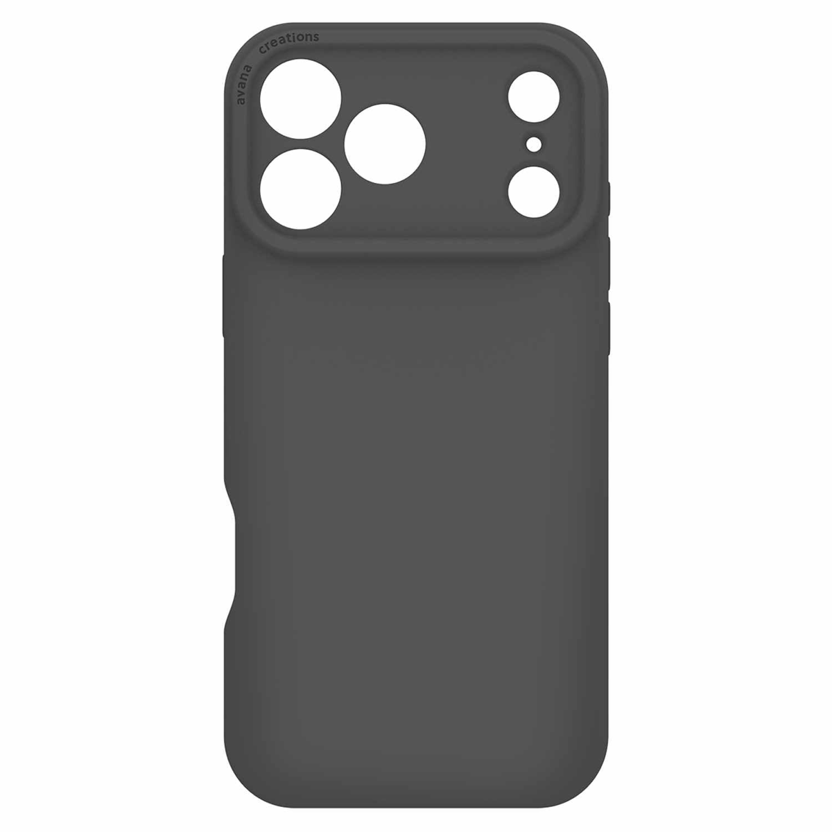 Avana AP7XAVSIKBLCK Étui Velvet MagSafe Ash pour iPhone 17 Pro