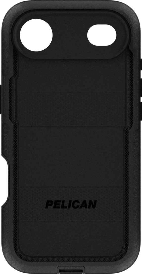 Strength, resistance, impact— The Pelican Voyager MagSafe Phone Case for the iPhone 16 features dual-layer impact protection that keeps your phone safe from drops while a non-slip edge design enhances your grip. Carry your phone with the phone holster and prop up your phone with the integrated phone stand.