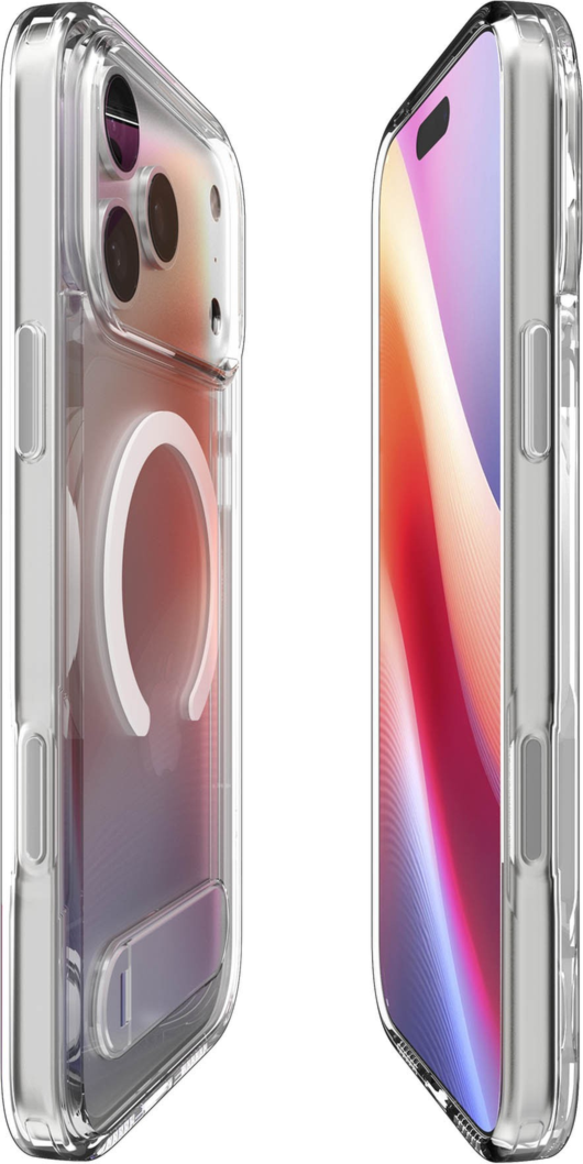Spigen - Slim Armor Essential S MagFit Case Clear White for iPhone 17 Pro Max