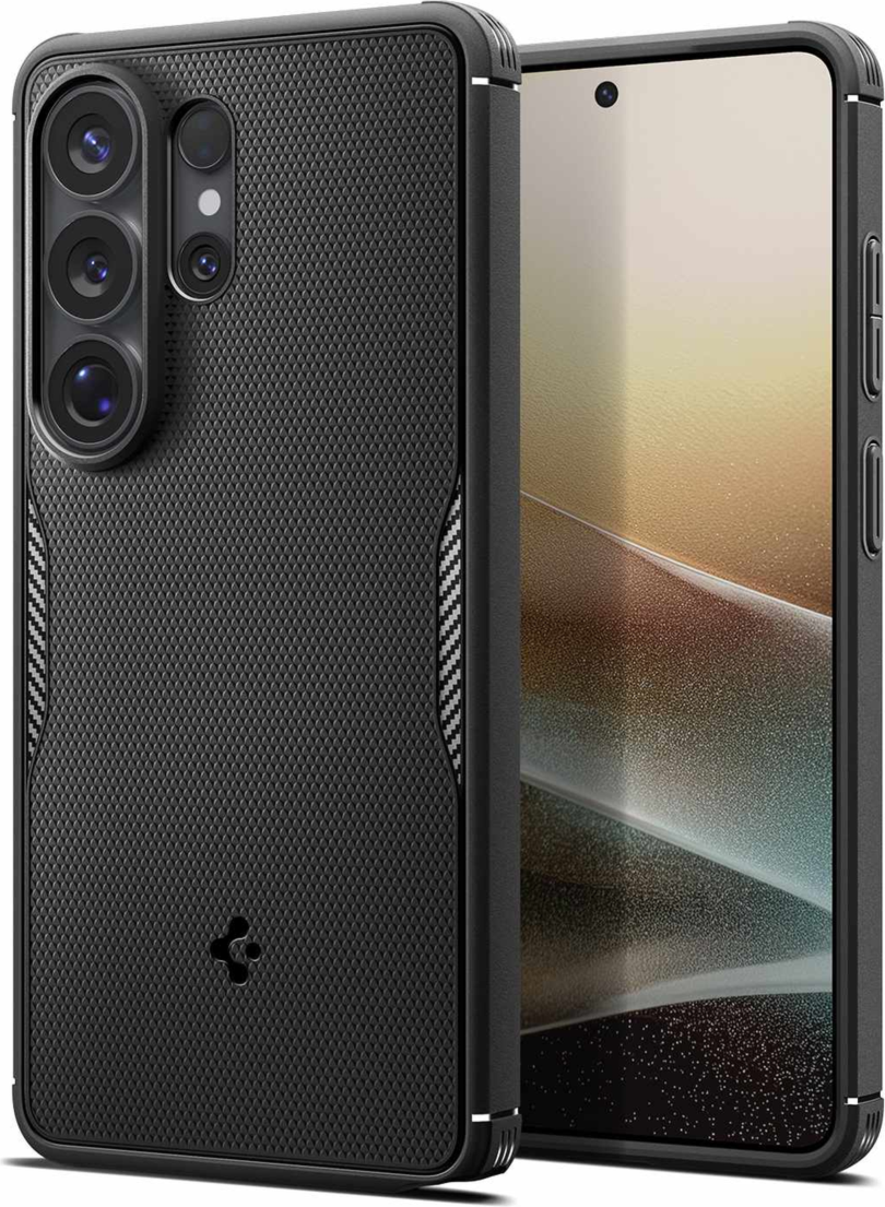 Spigen - Core Armor Case w/Magnets Matte Black for Samsung Galaxy S26 Ultra
