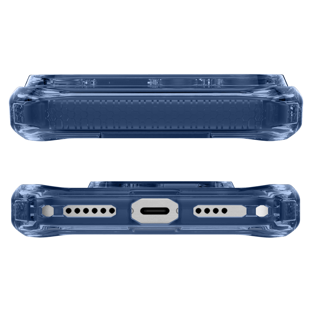 ITSKINS - Hybrid_R Vapor MagSafe Case for Apple iPhone 17 Pro - Navy Blue