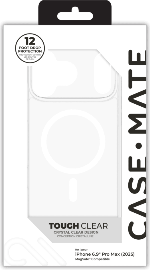 Case-Mate - Tough MagSafe Case for Apple iPhone 17 Pro Max - Clear
