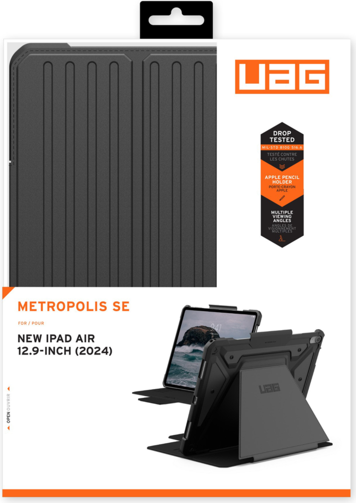 <p>Sleek silhouette and 360-degree unstoppable protection. The UAG Metropolis SE case features a rugged, non-slip exterior and protection without the bulk.</p>