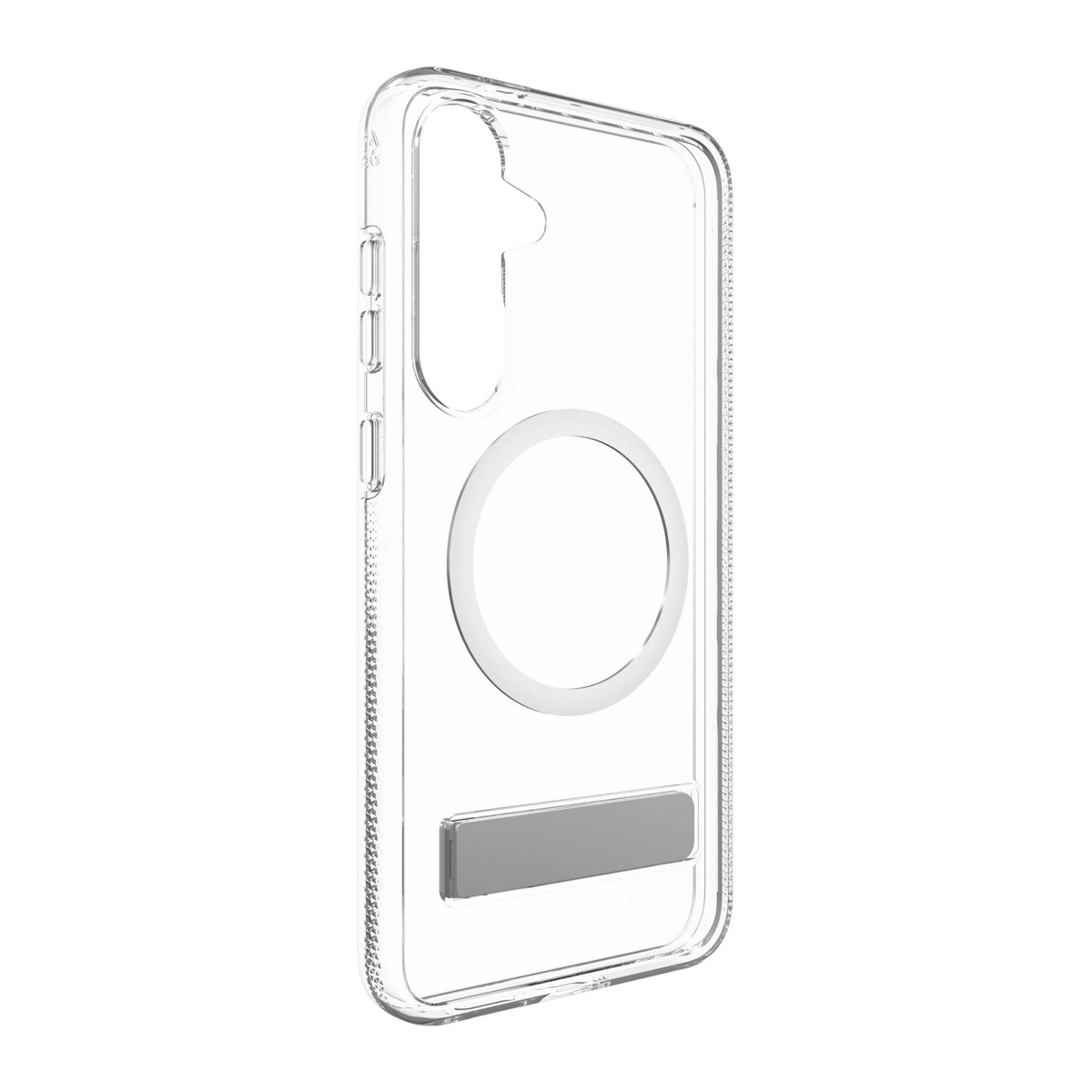 Strengthened with Graphene, ZAGG's Crystal Palace Snap series case with kickstand combines an ultra-slim, crystal-clear profile with up to 13 ft of drop protection.