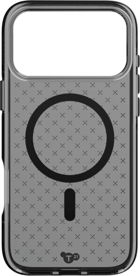 Tech21 - EvoCheck MagSafe Case for Apple iPhone 17 Pro Max - Smokey Black