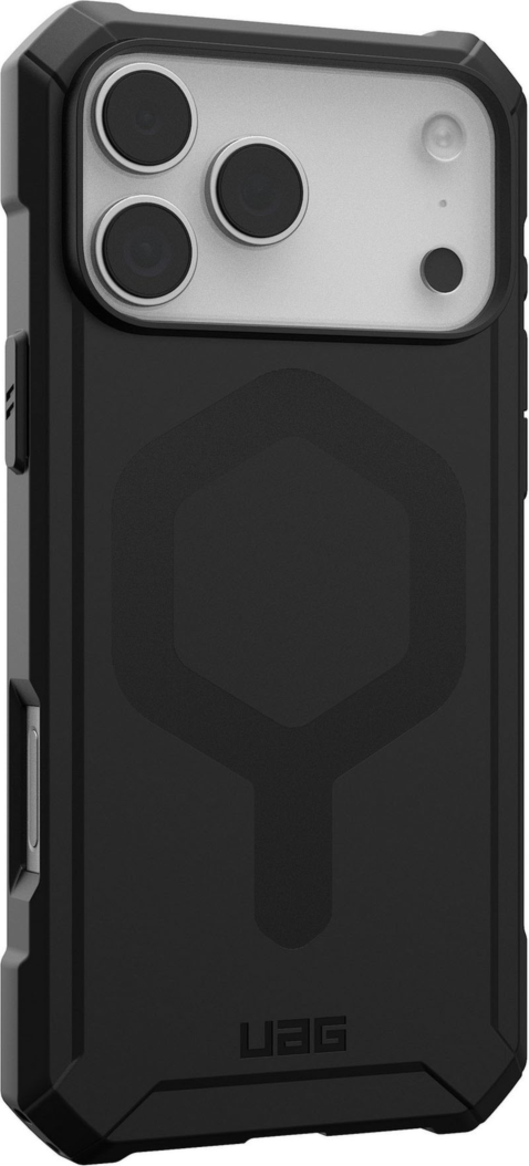 UAG 114541114040 Étui Robuste Essential Armor MagSafe Noir pour iPhone 17 Pro Max