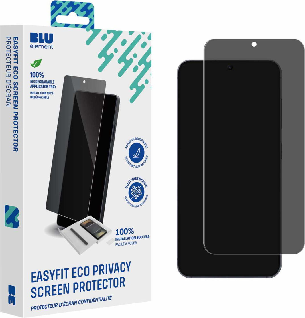 Blu Element BEEFTPTGS26P Protection D'écran EasyFit Privacy Éco pour Samsung Galaxy S26