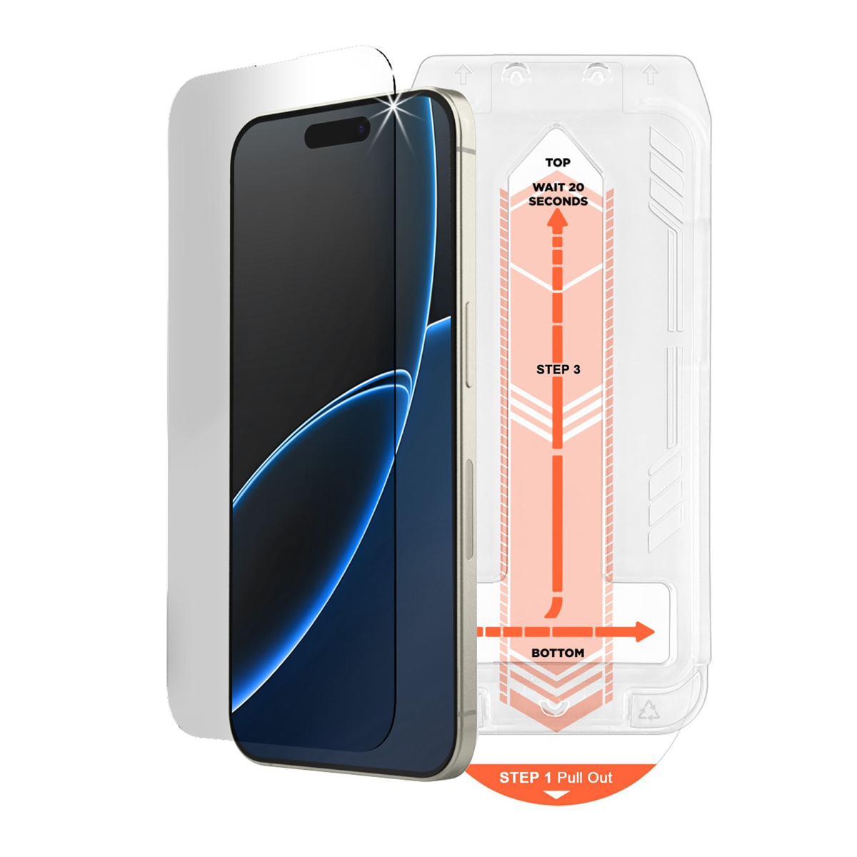The HyperGear HD Tempered Glass Screen Protector is a tough, ultra-thin screen protector that safeguards devices against drops, scratches, and bumps.
