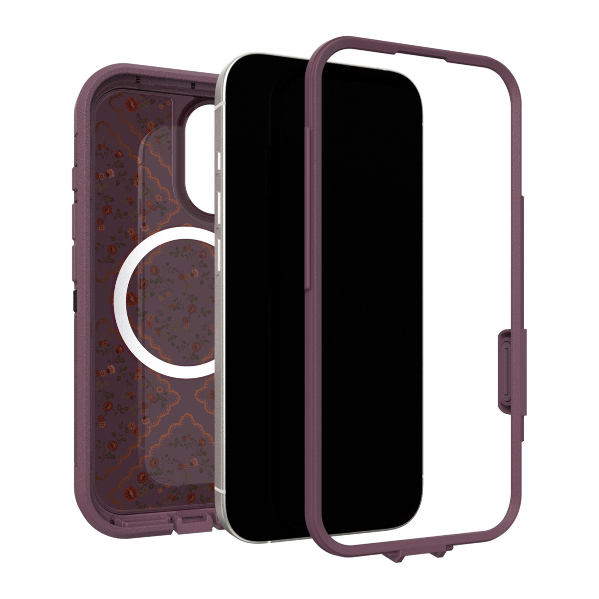 Get sleek, legendary phone protection with the OtterBox Defender Series Pro XT with MagSafe, a rugged dual-layer design that guards devices against drops, dirt, scrapes, and bumps.