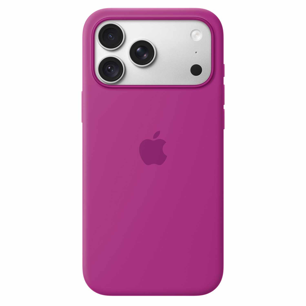 Apple - Silicone Case with MagSafe Magenta for iPhone 18 Pro Max