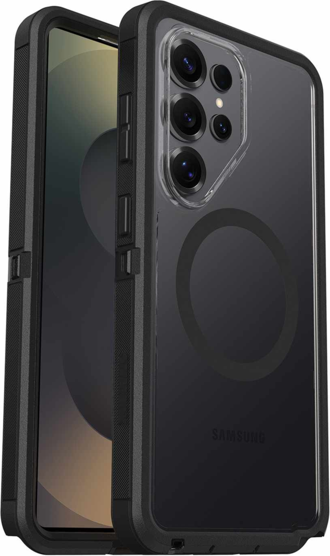 OtterBox - Defender Pro XT Clear Magnetic Case for Samsung Galaxy S26 Ultra - Dark Side