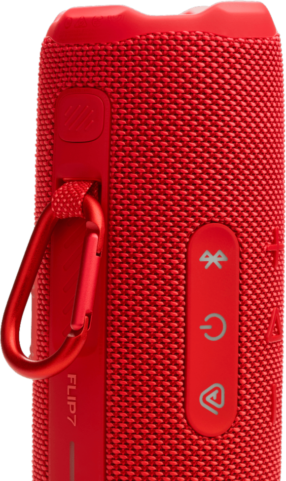 JBL - Flip 7 Waterproof Bluetooth Speaker - Red