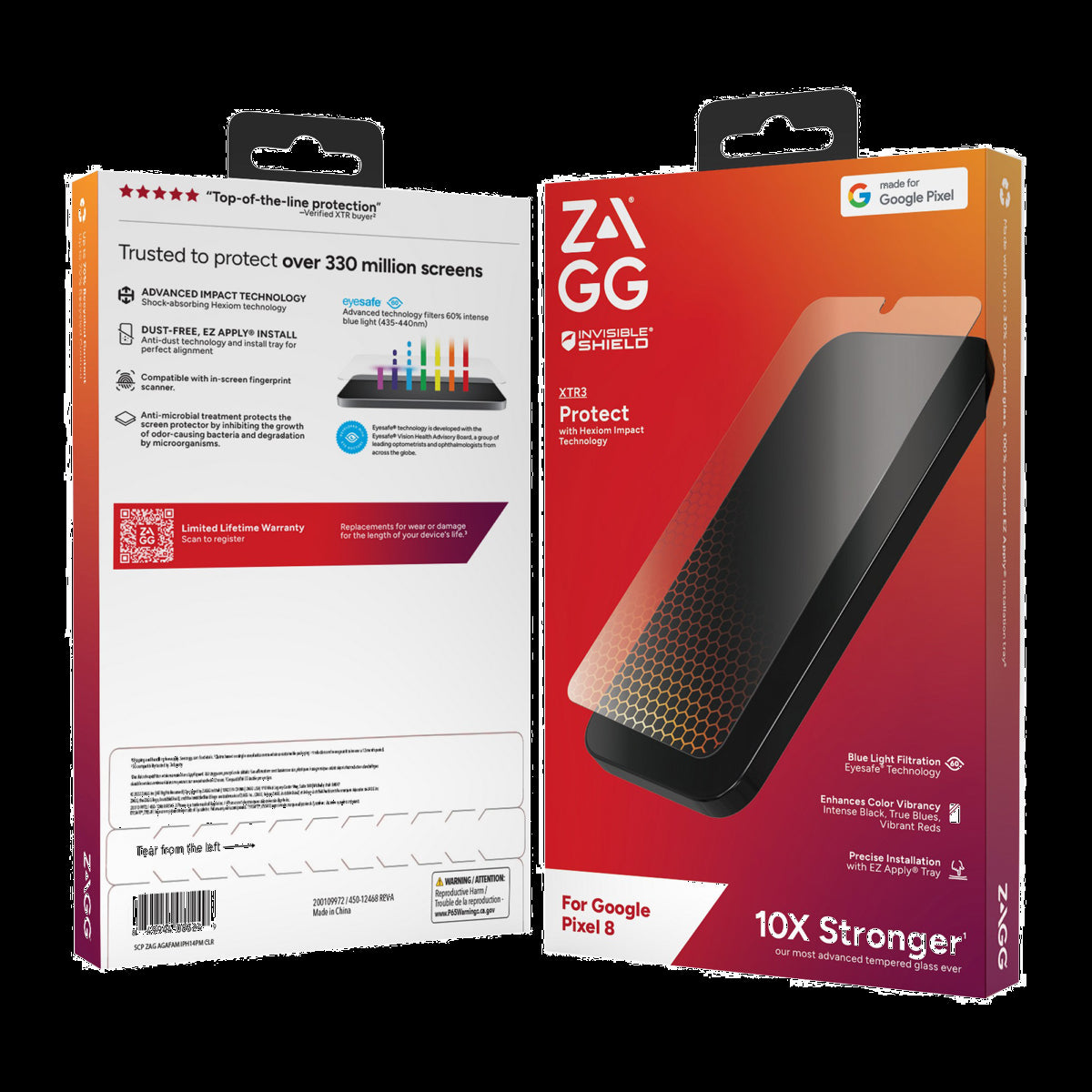 <p>The ZAGG InvisibleShield Glass XTR3 Screen Protector features 60% blue light filtration and offers strong, advanced screen protection constructed with planet-friendly materials.</p>