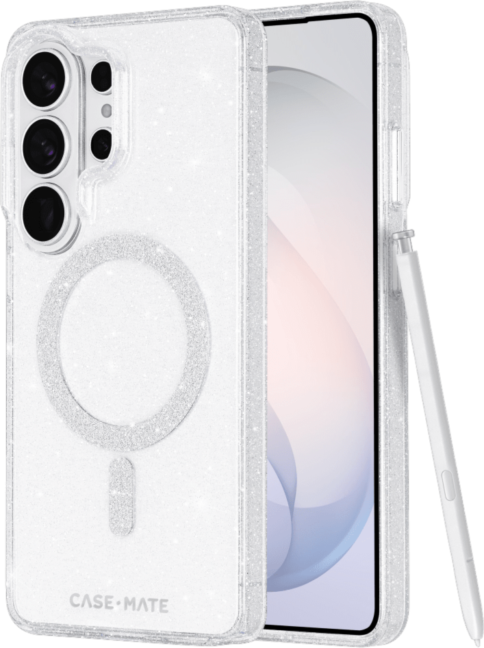 Case-Mate - Étui Twinkle avec aimant pour Samsung Galaxy S26 Ultra - Twilight Silver