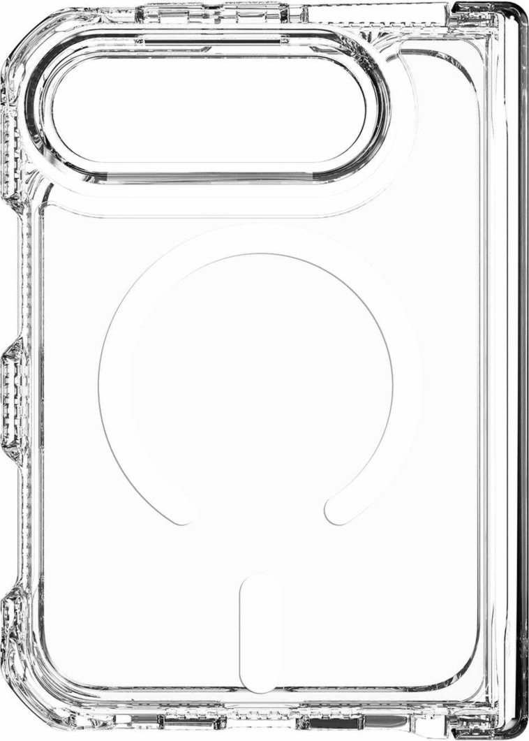 ITSKINS - Hybrid_R Hinge MagSafe Clear Case for iPhone Duo