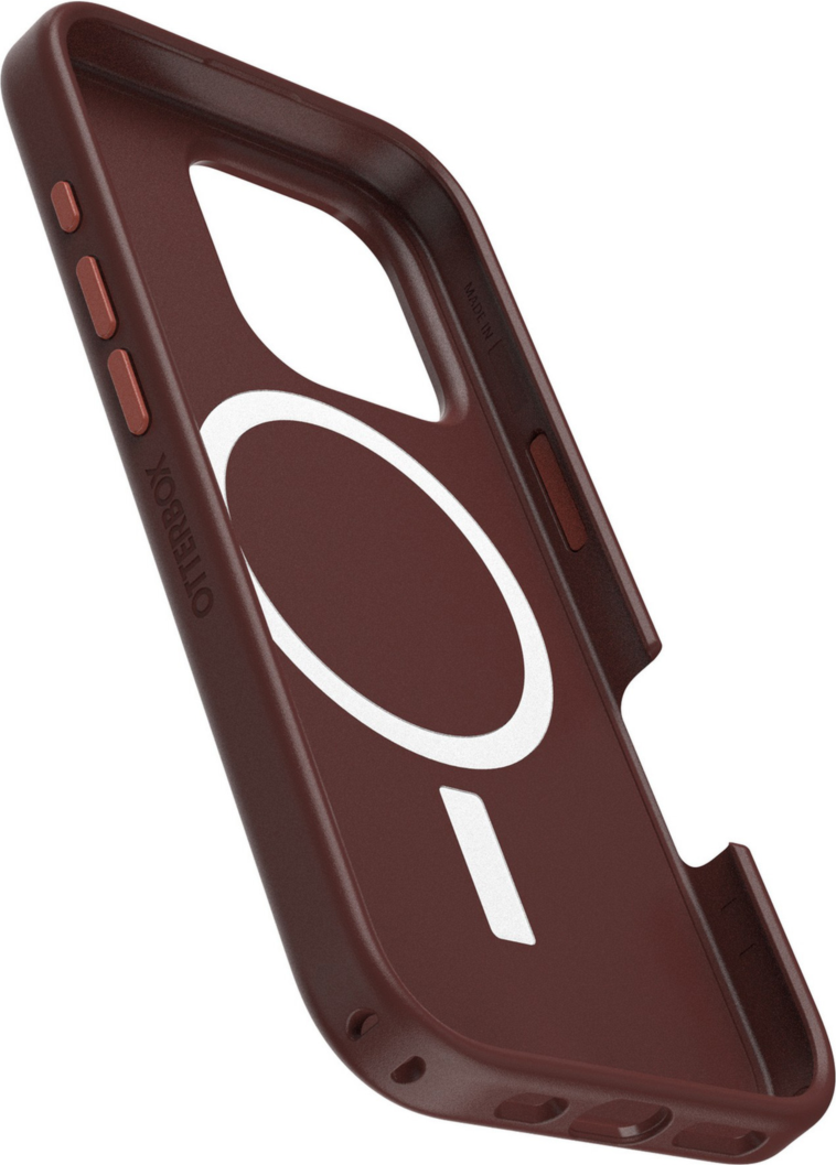 The OtterBox Symmetry Series with MagSafe is a thin case that makes a bold visual statement in a design that's slim and understated.