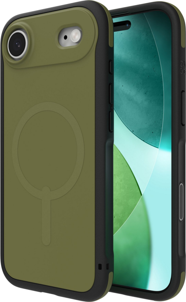 The ZAGG Sedona Snap combines elegant design with multi-layer protection, featuring 13ft drop defense, reinforced bumpers, and MagSafe compatibility in nature-inspired colors.