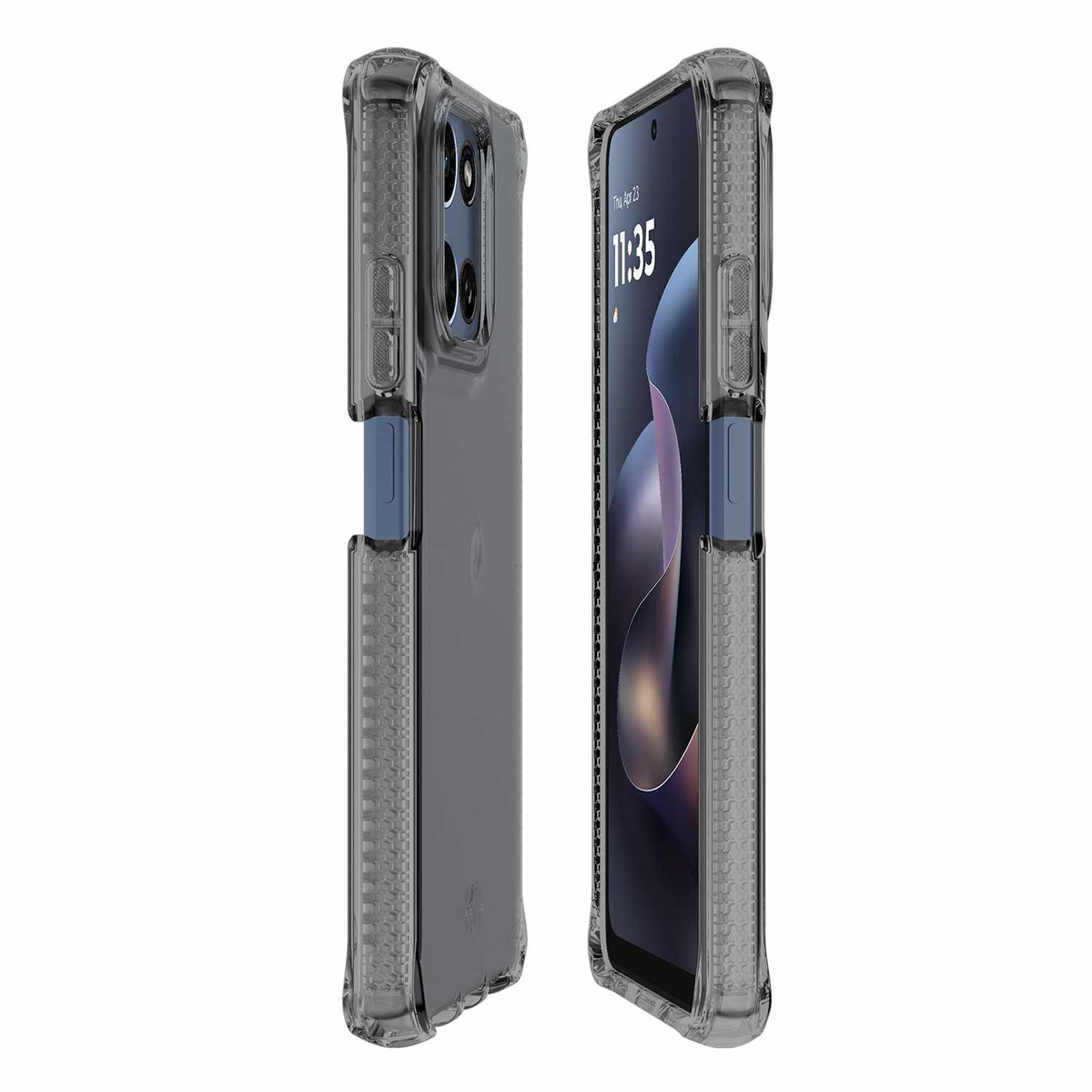 ITSKINS - Spectrum_R Case Clear Smoke for Moto G 2026