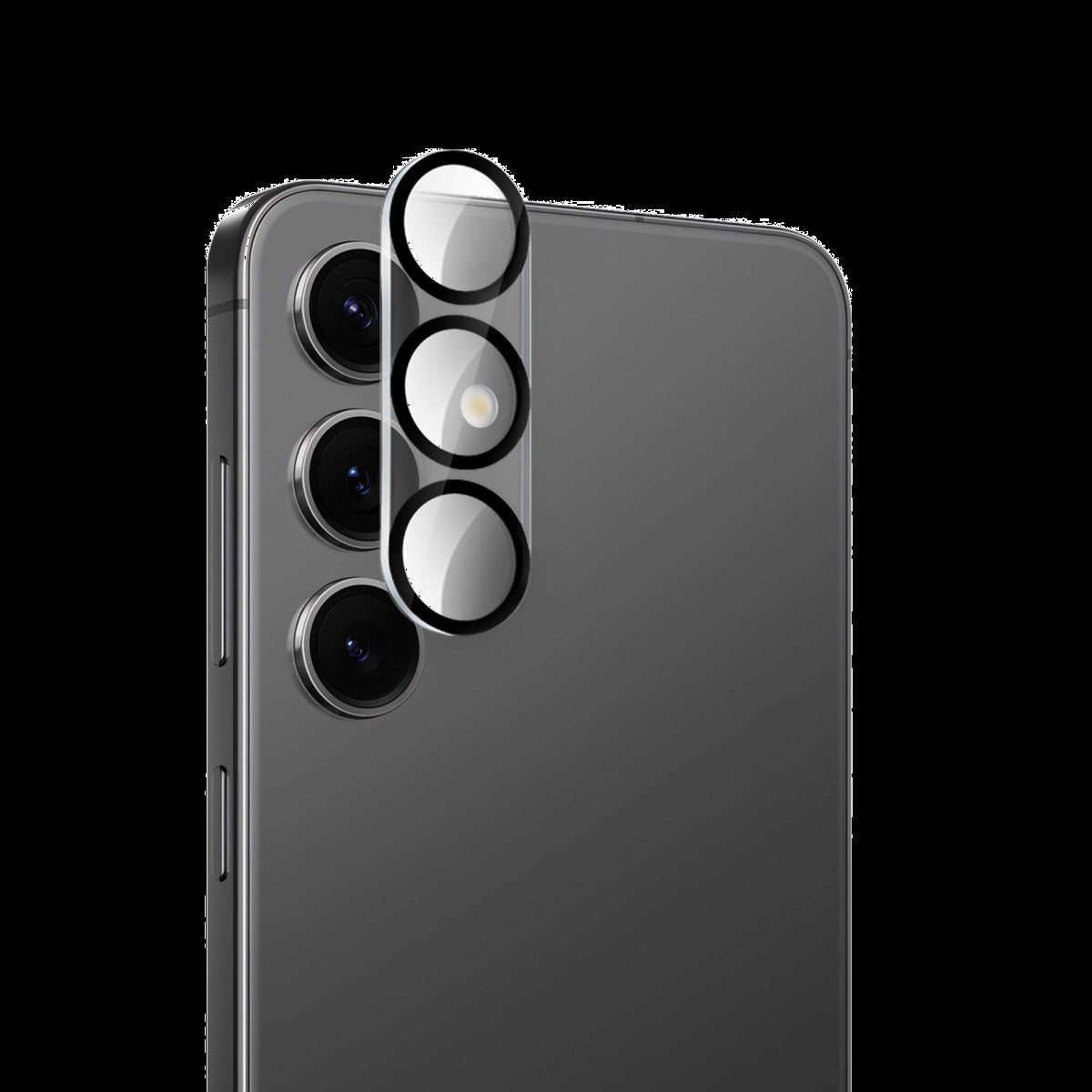 The HyperGear Lens Protector features a shock-absorbing body and scratchproof shield to safeguard the camera lenses from accidental damage.