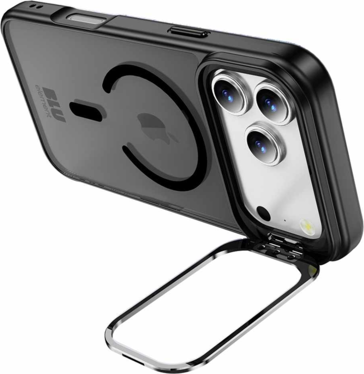 Blu Element - Chromatic Kick MagSafe Case Black for iPhone 17 Pro