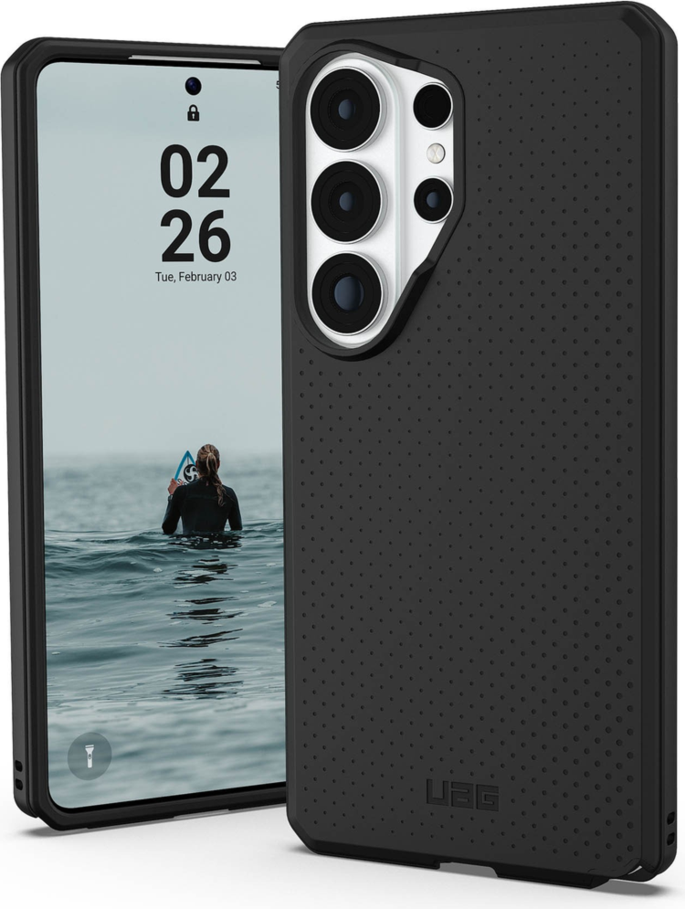 The UAG Dot case keeps devices protected without sacrificing style, featuring soft-touch silicone, a micro-perforated design, and a built-in magnet for magnetic accessories.