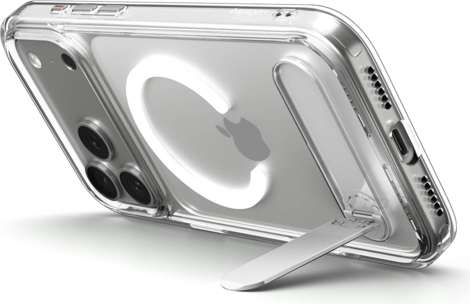 Spigen - Slim Armor Essential S MagFit Case Clear White for iPhone 17 Pro Max
