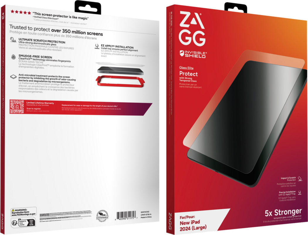 <p>The ZAGG InvisibleShield Glass Elite Screen Protector offers advanced strength for maximum protection.</p>
