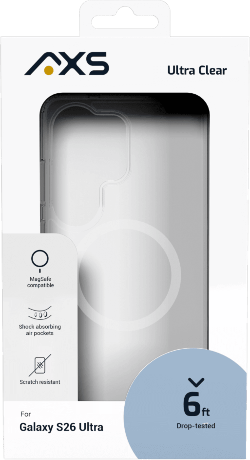 AXS ULTRA CLEAR Magsafe Compatible Samsung Galaxy S26 Ultra