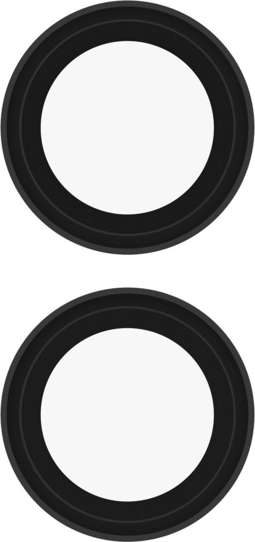 ZAGG - InvisibleShield Glass Elite Camera Lens Protector for Apple iPhone 16 / iPhone 16 Plus / 2025 iPhone 6.3 - Silver