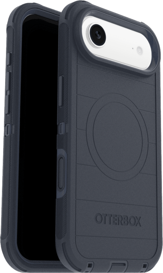 The OtterBox Defender Series Pro with MagSafe is the toughest case providing rugged protection against harsh drops. Equipped with MagSafe magnets and non-slip texturing.