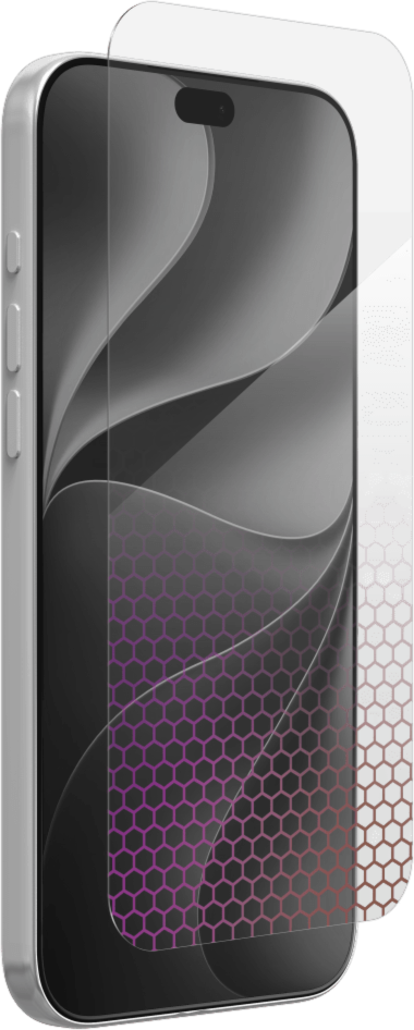 ZAGG InvisibleShield Glass XTR6 Screen Protector delivers up to 22x stronger glass protection with blue light filtration, anti-reflective technology, and a smooth, scratch-resistant surface.