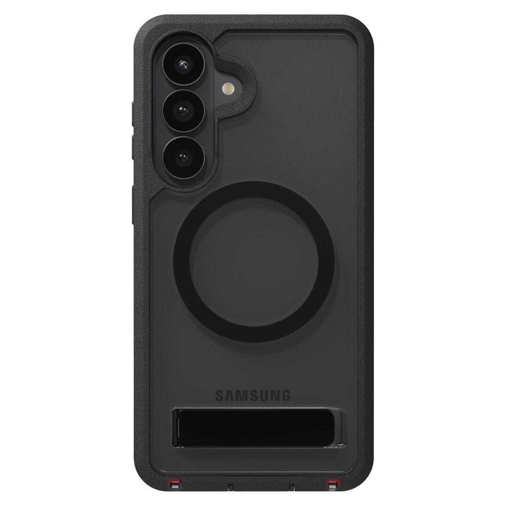 ZAGG - Étui Rainier Snap avec support pour Samsung Galaxy S26 Plus - Noir fumé