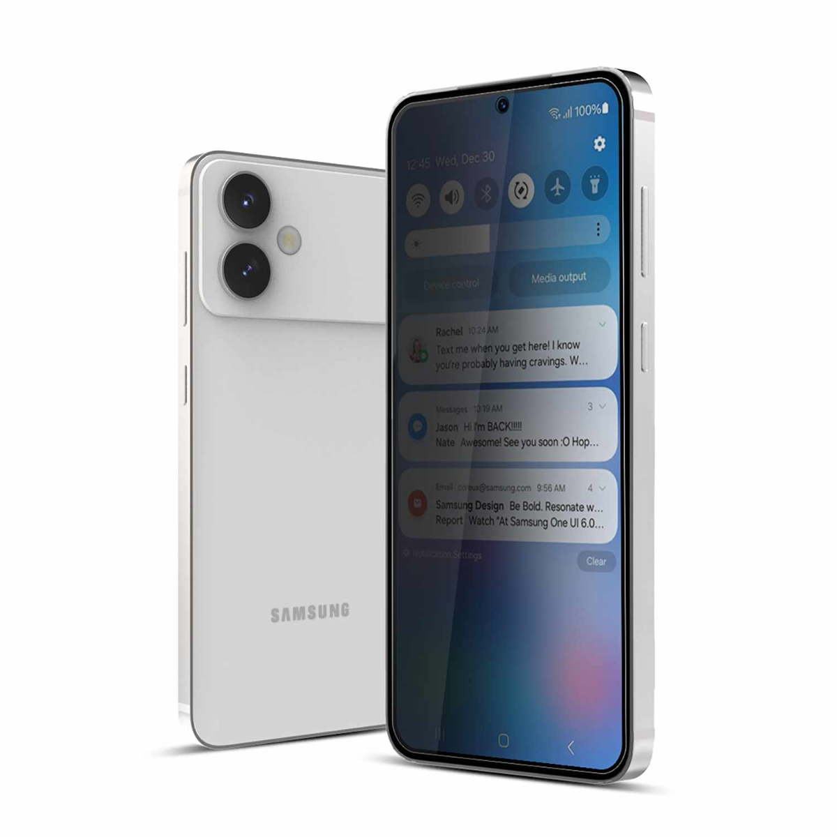 22 Cases 22SPTSGS26PLUS Protecteur D'écran en Verre Trempé Privacy pour Samsung Galaxy S26+