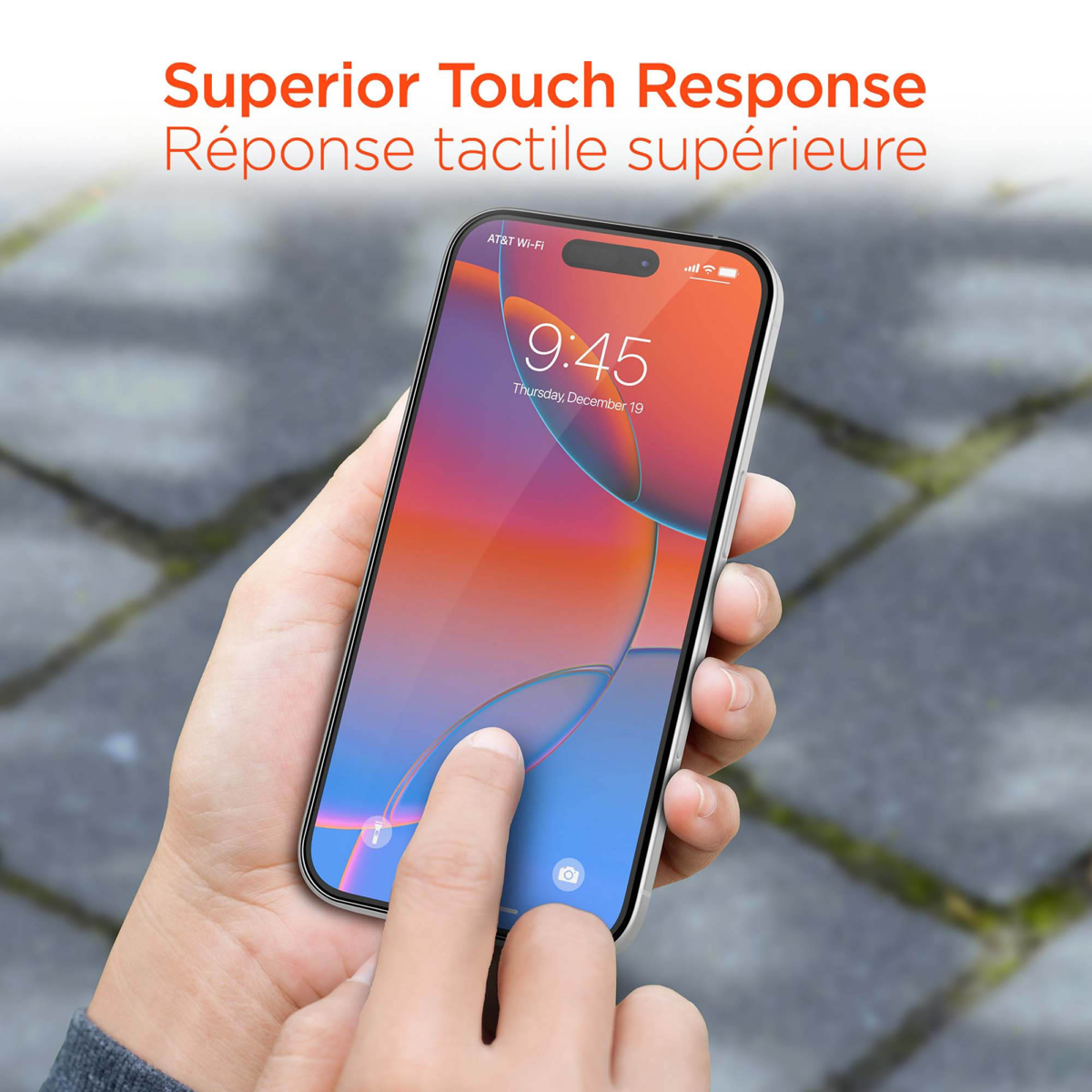 The HyperGear HD Tempered Glass Screen Protector is a tough, ultra-thin screen protector that safeguards devices against drops, scratches, and bumps.
