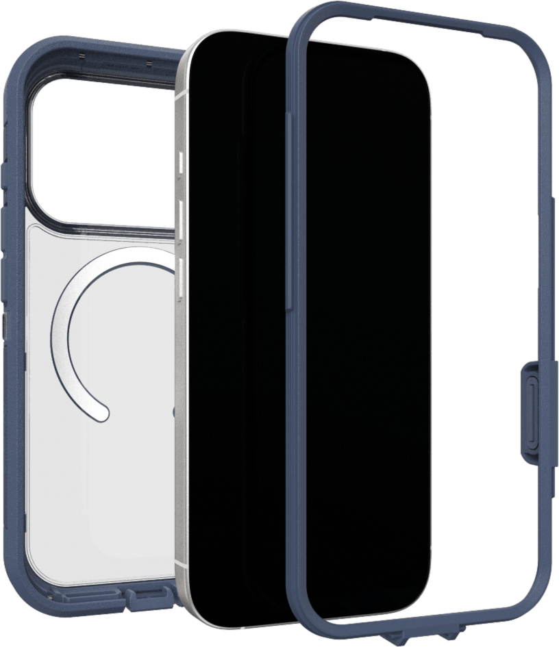 Get sleek, legendary phone protection with the OtterBox Defender Series Pro XT with MagSafe, a rugged dual-layer design that guards devices against drops, dirt, scrapes, and bumps.