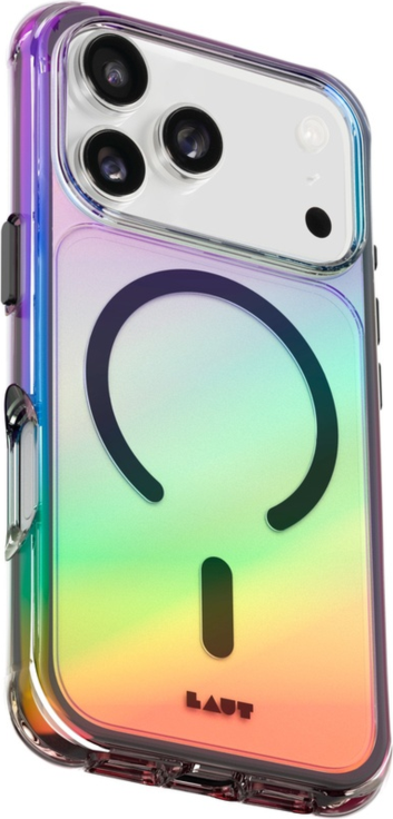 LAUT Aero Holo MagSafe for iPhone 18 Pro/17 Pro - Holo Midnight